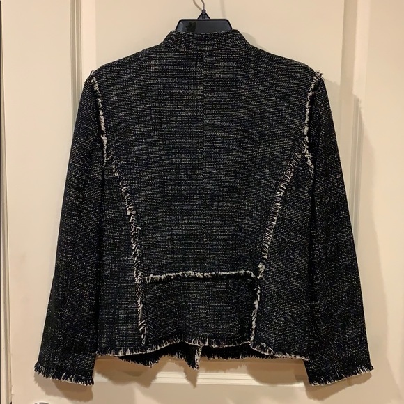 Ann Taylor Tweed Moto Jacket - Picture 3 of 4
